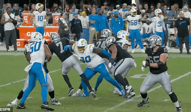 Controversial NFL player who slapped Travis Kelce hits opposing quarterback with another cowardly hit