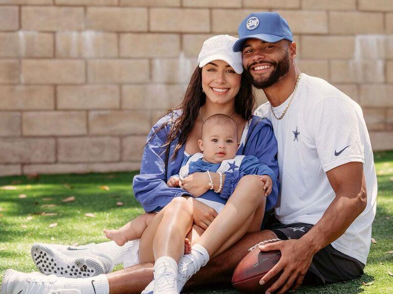 Dak Prescott's Girlfriend Sarah Jane Gives Cowboys QB Strength Ahead of ...